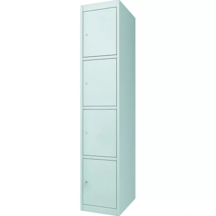 Шкаф металлический вещевой ШВ-4 4 двери замки 97418 купить в Уфе