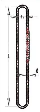 Строп канатный петлевой СКП 12.5 т L=2 м опрессовка купить в Уфе