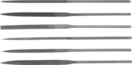 Набор DEXX: Надфили, улучшенная инструментальная сталь У10, 6шт 1604-H6 купить в Уфе