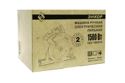 Пила дисковая ПДЭ-1500/67Э 50243 купить в Уфе