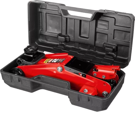 Домкрат гидравлический подкатной &quot;RED FORCE&quot;, 2т, 125-320мм, в кейсе, STAYER 43152-2-K 43152-2-K купить в Уфе