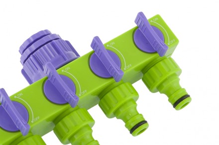 Разветвитель четырёхканальный 1/2&quot; 3/4&quot; регулируемый PALISAD 66425 купить в Уфе