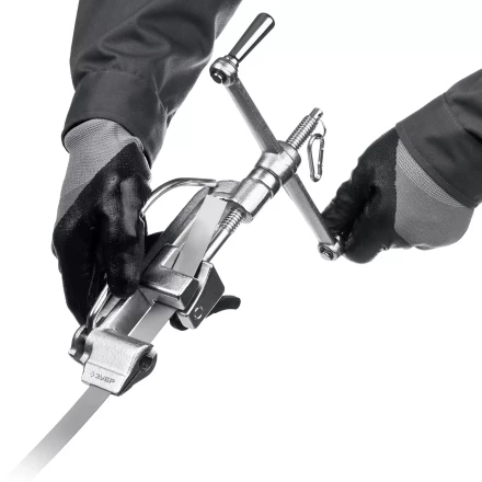 ЗУБР ИНВ-20, инструмент для натяжения стальной монтажной ленты, Профессионал (22627) купить в Уфе