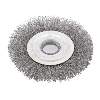 Щетка для УШМ 150 мм посадка 22,2 мм плоская витая проволока  СИБРТЕХ 746647 купить в Уфе