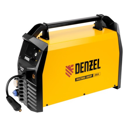Аппарат инвертор. полуавтомат. сварки MultiMIG-200DP Synergy Double Pulse, 200 А, ПВ 80%// Denzel 94313 купить в Уфе