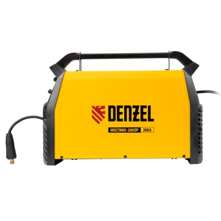 Аппарат инвертор. полуавтомат. сварки MultiMIG-200DP Synergy Double Pulse, 200 А, ПВ 80%// Denzel 94313 купить в Уфе