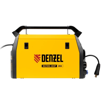 Аппарат инвертор. полуавтомат. сварки MultiMIG-200DP Synergy Double Pulse, 200 А, ПВ 80%// Denzel 94313 купить в Уфе