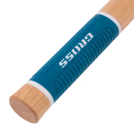 Молоток-гвоздодер, 680 г Gross 10425, угол 75, магнит, обрезиненная рукоятка AMERICAN HICKORY купить в Уфе