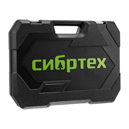 Набор инструментов Сибртех 14172, 1/2&quot;, 3/8&quot;, 1/4&quot;, пластиковый кейс 160 предм. купить в Уфе