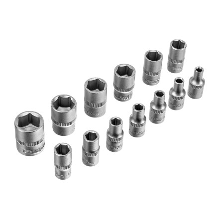 Набор инструментов Сибртех 14172, 1/2&quot;, 3/8&quot;, 1/4&quot;, пластиковый кейс 160 предм. купить в Уфе