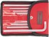 Набор ключей шестигранных имбусовых TORX-TORX Tamper, 9 шт:T10-T50, CrV,  удлиненные, сатин., чехол  MATRIX 12313 купить в Уфе
