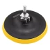 Тарелка опорная для дрели и УШМ с липучкой, 115 мм, стандартная, с адаптером c М14 на d8 Denzel 76250 купить в Уфе