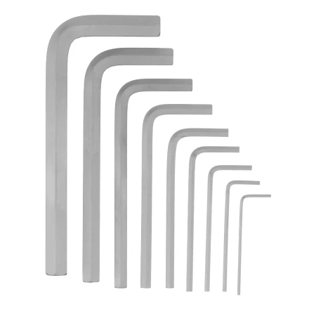 Набор ключей имбусовых, HEX, 1,5-10 мм, CrV, 9 шт. Сибртех 123667 купить в Уфе