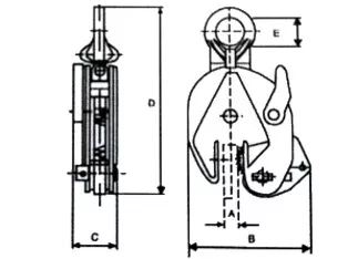 Захват для вертикального подъема листового металла универсальный DSQC-3.0 купить в Уфе