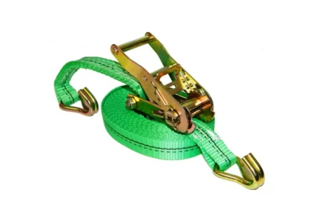 Ремень стяжной TOR 2,5/5,0 т 10,0 м 50 мм зеленый (Long Ergo, пластиковая ручка) 1042387 купить в Уфе