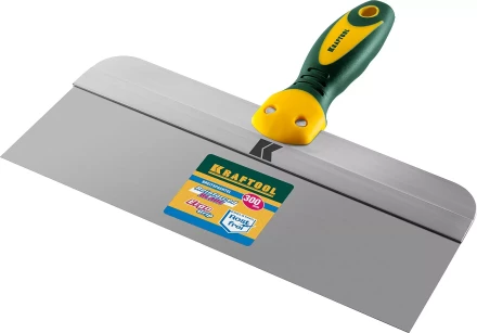 Шпатель KRAFTOOL фасадный с двухкомпонентной ручкой, нержавеющее полотно, 300мм 10036-300 купить в Уфе