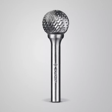 Зубр Твердосплавная борфреза D - сфера, 16 х 14 мм (28803-16-14) купить в Уфе