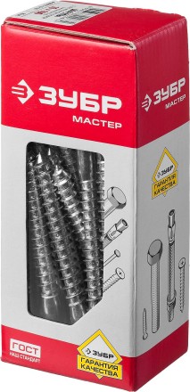Шурупы ШДШ с шестигранной головкой (DIN 571) коробка серия МАСТЕР купить в Уфе