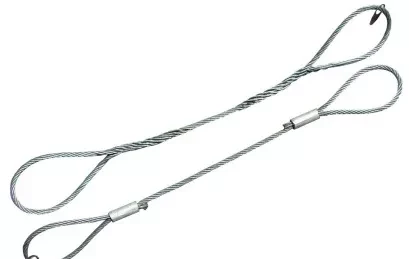 Строп канатный петлевой СКП 12.5 т L=2.5 м опрессовка купить в Уфе