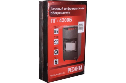 Газовый инфракрасный обогреватель Ресанта ПГ-4200Б купить в Уфе