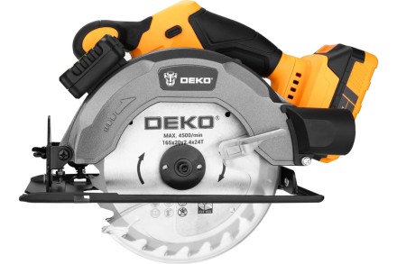 Пила дисковая аккумуляторная DEKO DKCS20 Laser, 063-4205 купить в Уфе