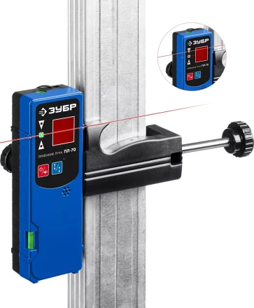 ЗУБР ПЛ-70, приемник для линейного нивелира (34949) купить в Уфе