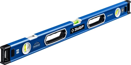 ЗУБР ЭКСПЕРТ, 800 мм, с зеркальным глазком, уровень с усиленным профилем, Профессионал (34570-080) купить в Уфе