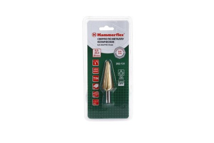 Сверло по металлу HAMMER Ф20х65мм (DR MT CON 6,0-20,0мм*65/6мм) купить в Уфе