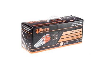 Автомобильный пылесос 12 В WESTER CVC-80 купить в Уфе