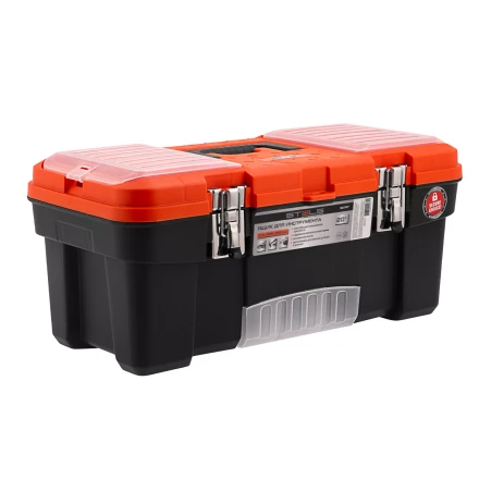 Ящик для инструмента с мет. замками 22&quot;, 560х285x235 мм Россия Stels 90748 купить в Уфе