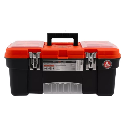 Ящик для инструмента с мет. замками 22&quot;, 560х285x235 мм Россия Stels 90748 купить в Уфе