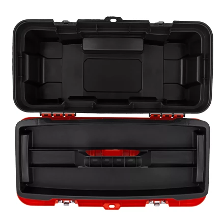 Ящик для инструмента с мет. замками 22&quot;, 560х285x235 мм Россия Stels 90748 купить в Уфе