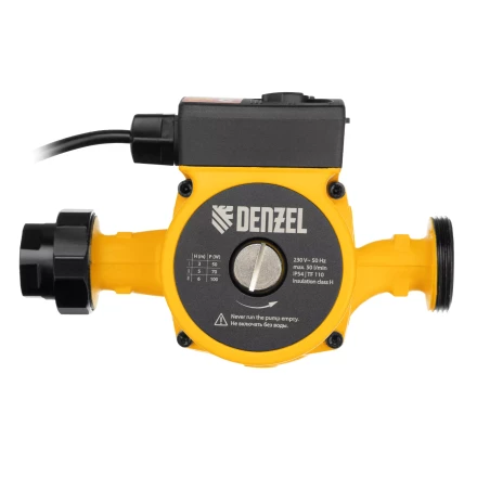 Циркуляционный насос CP25-6, напор 6 м, 50 л/мин, 1 м кабель, монт. длина 180 мм Denzel 99411 купить в Уфе