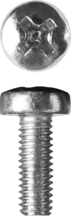 Винт ЗУБР &quot;МАСТЕР&quot; DIN 7985, класс прочности 4.8, оцинкованный, M3x10мм, 5кг 303150-03-010 купить в Уфе