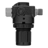Регулятор давления с манометром Denzel R1500, 12 бар, 1/4", 57491 купить в Уфе