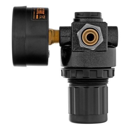 Регулятор давления с манометром Denzel R1500, 12 бар, 1/4&quot;, 57491 купить в Уфе