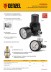 Регулятор давления с манометром Denzel R1500, 12 бар, 1/4&quot;, 57491 купить в Уфе