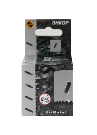 Коронка Bi-Metal Ф40 мм М3 Энкор 24140 купить в Уфе