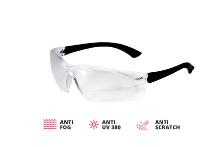 Очки защитные прозрачные  VISOR PROTECT ADA купить в Уфе