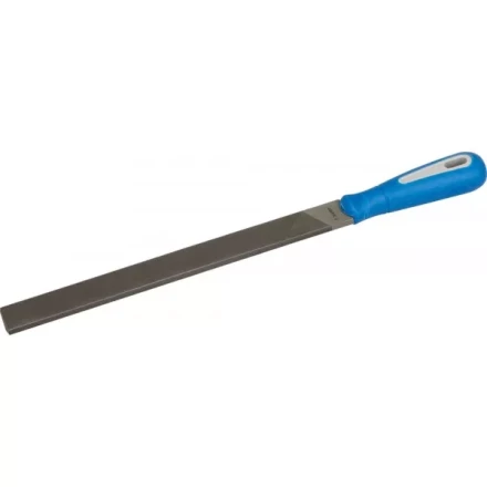 Напильник ЗУБР &quot;ЭКСПЕРТ&quot; плоский, двухкомпонентная рукоятка, № 3, 250мм 1611-25-3 купить в Уфе