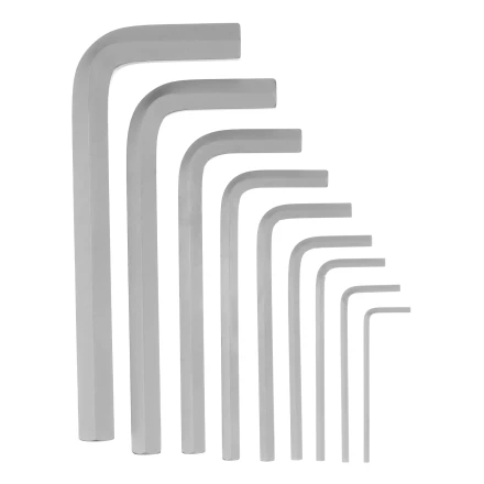 Набор ключей имбусовых, HEX, 2-12 мм, CrV, 9 шт. Сибртех 123677 купить в Уфе