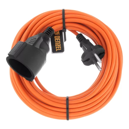 Удлинитель-шнур силовой Denzel Garden Series, б/з, ПВС, 10м, 1 розетка, 2 x 1 мм, 3 м, 37401 купить в Уфе