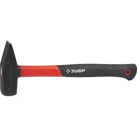 Молоток с фиберглассовой рукояткой, ЗУБР "МАСТЕР" 20020-15, кованый, 1500 г 20020-15 купить в Уфе