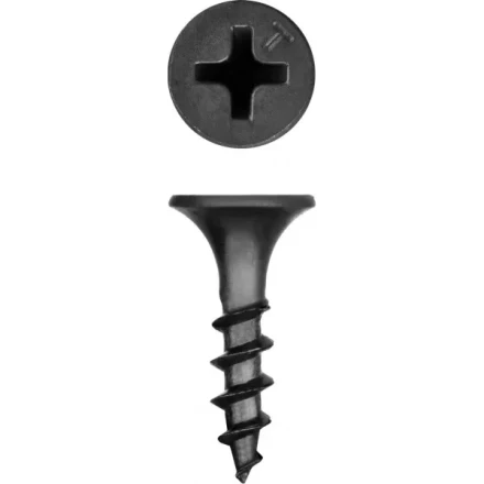 Саморезы СГД гипсокартон-дерево, 16 х 3.5 мм, 15 000 шт, фосфатированные, KRAFTOOL 3005-16 купить в Уфе