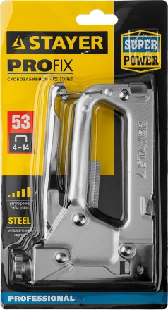 Степлер для скоб &quot;Pro 53&quot; тип 53 (4-14 мм), STAYER Professional 3150_z01 купить в Уфе