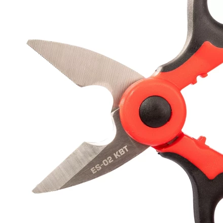 Ножницы электрика универсальные КВТ ES-02 для резки проводов до 6 мм (102358) купить в Уфе