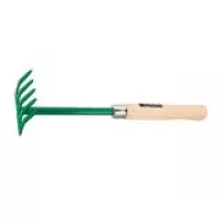 Грабли 5-зубые 90 мм деревянная рукоятка 340 мм  PALISAD 61755 купить в Уфе