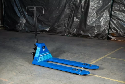 Тележка гидравлическая низкопрофильная 65 мм  3000 кг 1150 мм полиуретановые колеса TOR RHP 1006204 купить в Уфе