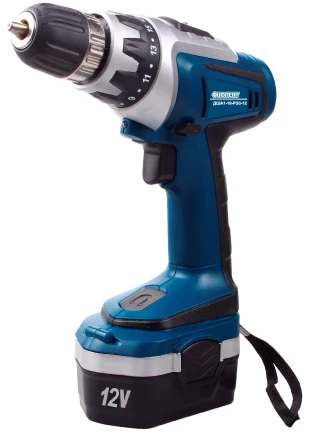 Дрель-шуруповерт аккумуляторная Фиолент ДША1-10-РЭ3-12 В купить в Уфе