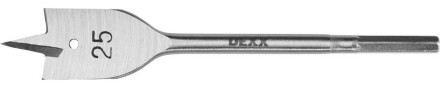 Сверло по дереву перовое, шестигранный хвостовик, DEXX 2945-25, d=25мм 2945-25 купить в Уфе